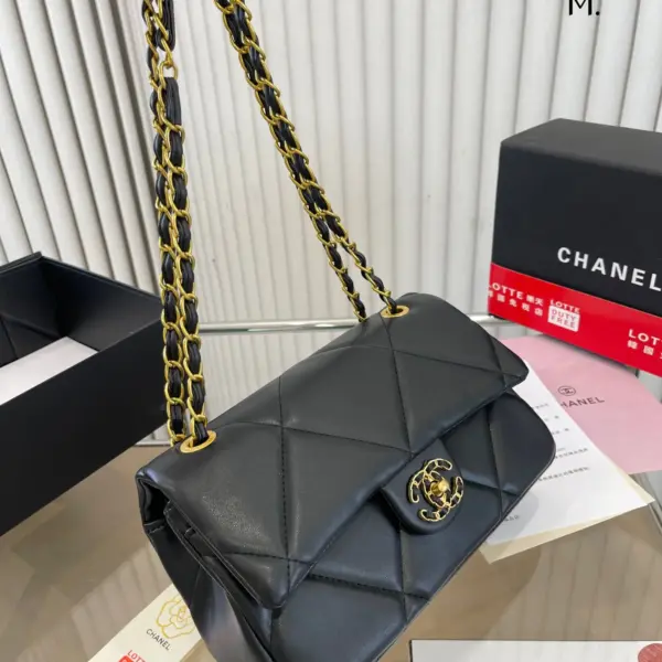 香奈兒 Chanel 大菱格cf包搭配休閒範超吸晴經典百搭的包包優雅大氣 時尚休閒上身絕美 集美必備尺寸25 15