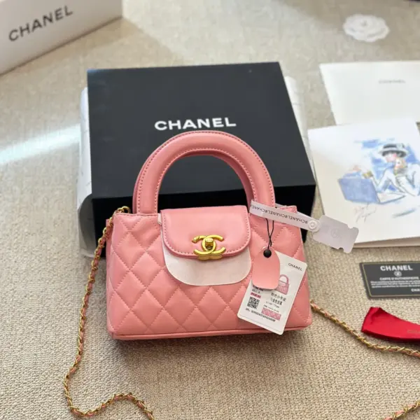 Chanel23k高仿新款本季的“最眼包”Chanel / 香奈兒 23K kelly大號鏈條包小羊皮 顔色集合