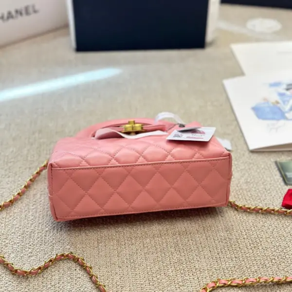 Chanel23k高仿新款本季的“最眼包”Chanel / 香奈兒 23K kelly大號鏈條包小羊皮 顔色集合