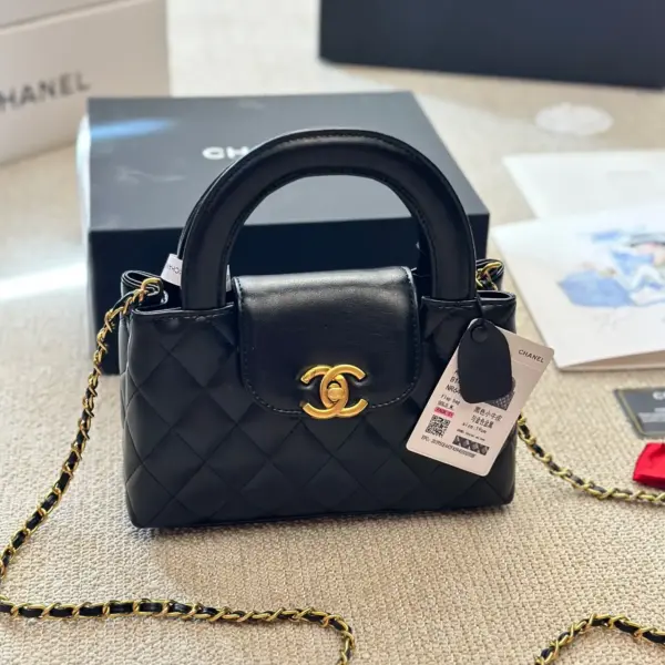 Chanel23k高仿新款本季的“最眼包”Chanel / 香奈兒 23K kelly大號鏈條包小羊皮 顔色集合