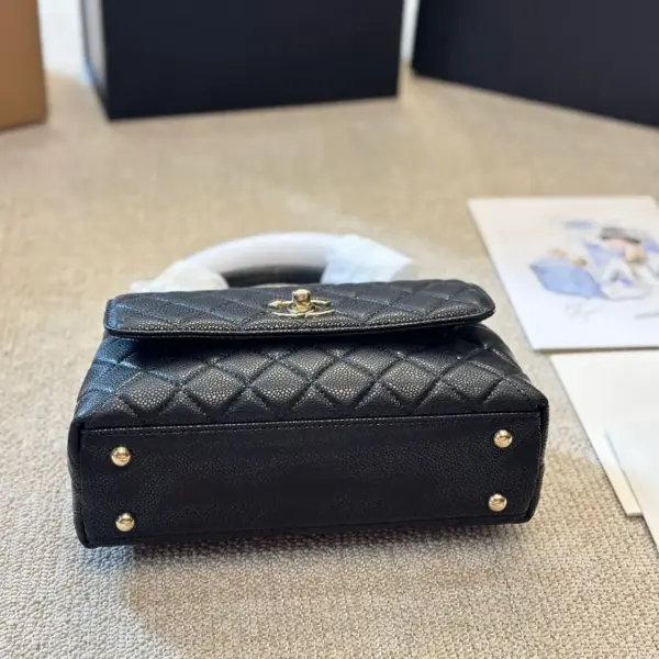 香奈兒高仿 頂級版本Coco Handle一你們期待已久的香奈兒 Coco Handle小號