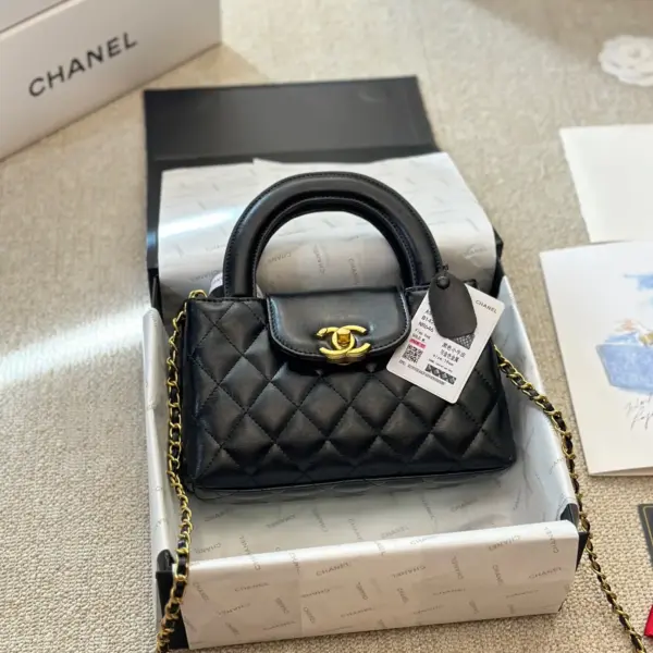 Chanel23k高仿新款本季的“最眼包”Chanel / 香奈兒 23K kelly大號鏈條包小羊皮 顔色集合