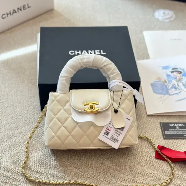 Chanel23k高仿新款本季的“最眼包”Chanel / 香奈兒 23K kelly大號鏈條包小羊皮 顔色集合