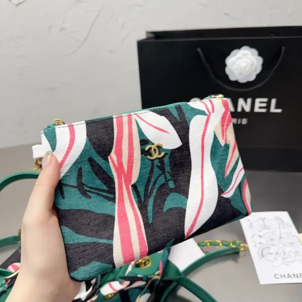香奈兒CHANEL 花卉珍珠沙灘包高仿精緻美2023頂級版本