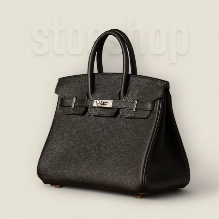 愛馬仕 Birkin 25 黑銀款 全手工製作 高品質版 st高仿