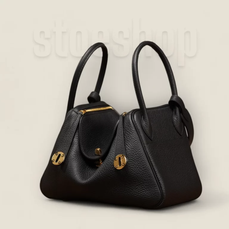 原單愛馬仕高仿Hermes*Lindy26黑色金扣 全手工版本