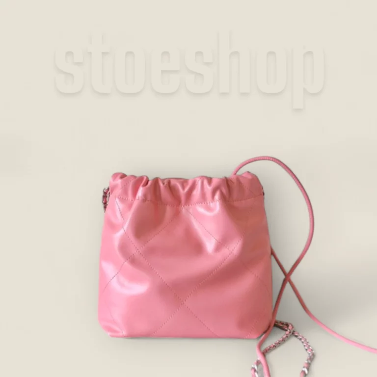 頂級復刻版香港Chanel迷你單肩購物袋粉色