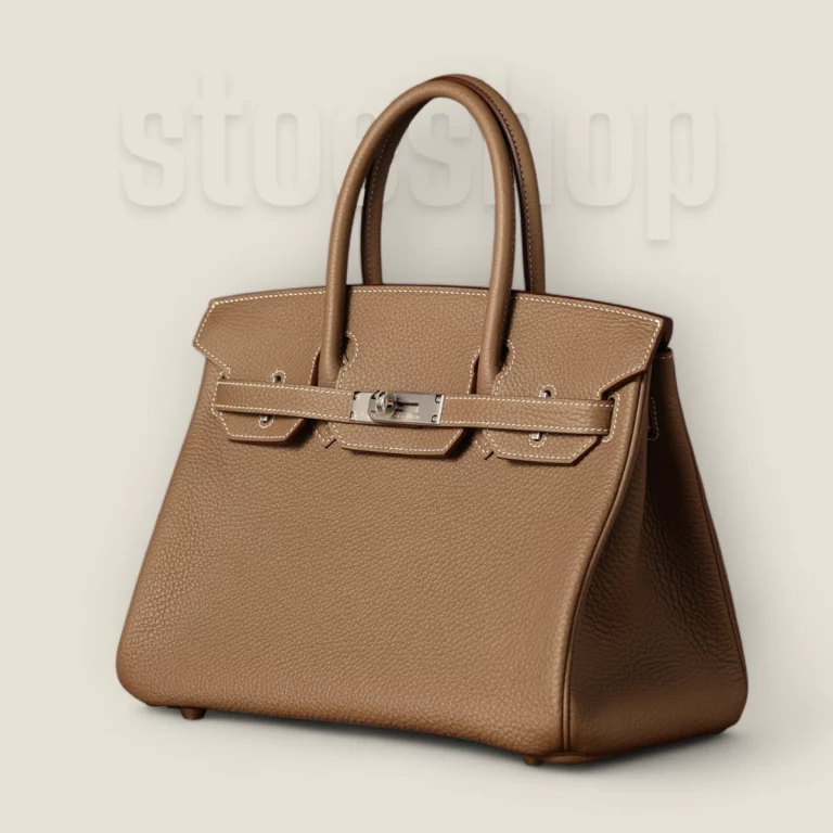 頂級1：1愛馬仕 Birkin 25 柏金包 大象灰銀扣 原廠皮革 香港版 全手工製作 頂級1：1愛馬仕