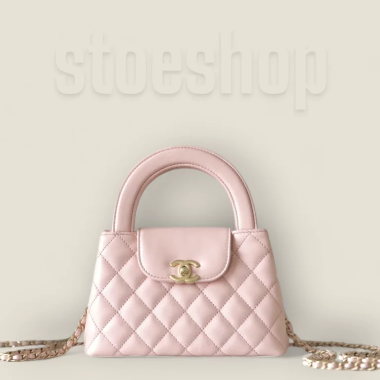 原單Chanel手提單肩包Kelly系列淡粉大號 原單Chanel