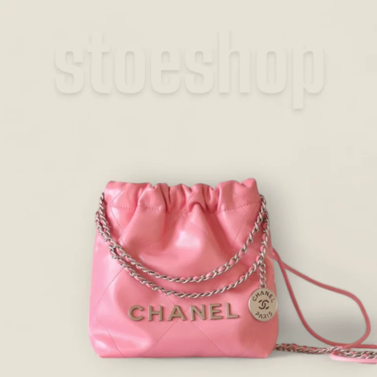 頂級復刻版香港Chanel迷你單肩購物袋粉色