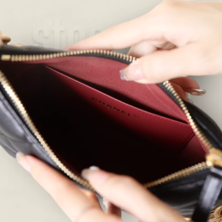 Chanel高仿奢侈品腋下包23aHobo系列黑金 16 Chanel高仿 Chanel高仿奢侈品腋下包23aHobo系列黑金 Chanel高仿