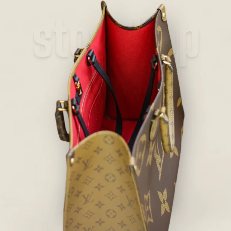 頂級精仿LV Onthego Tote系列 大號雙拼老花女包 - 獨家定製款 M45320