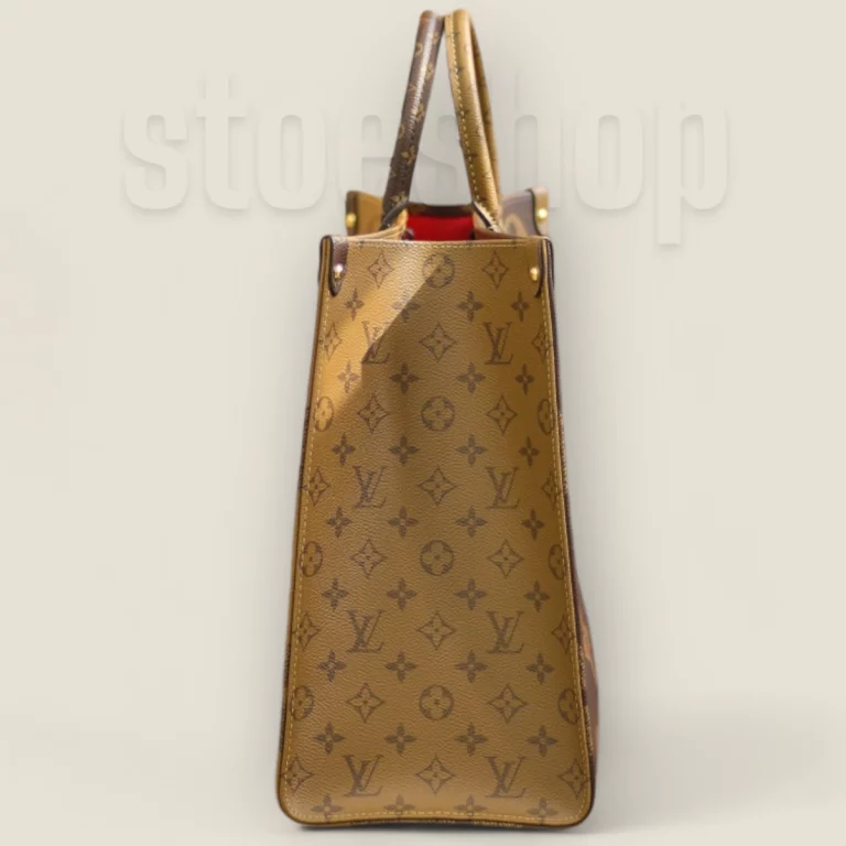 頂級精仿LV Onthego Tote系列 大號雙拼老花女包 - 獨家定製款 M45320
