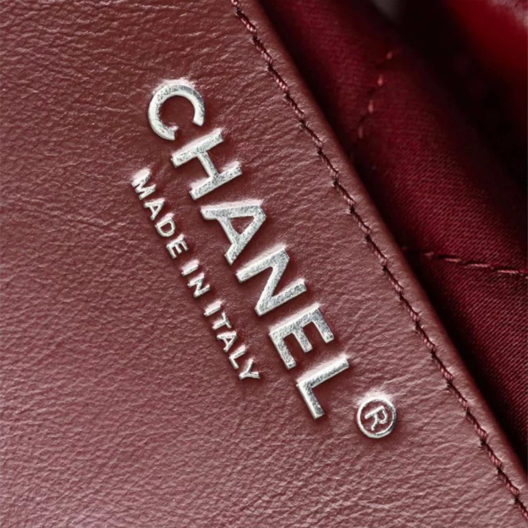 頂級高仿Chanel 23S系列酒紅色Mini購物袋超A精仿款