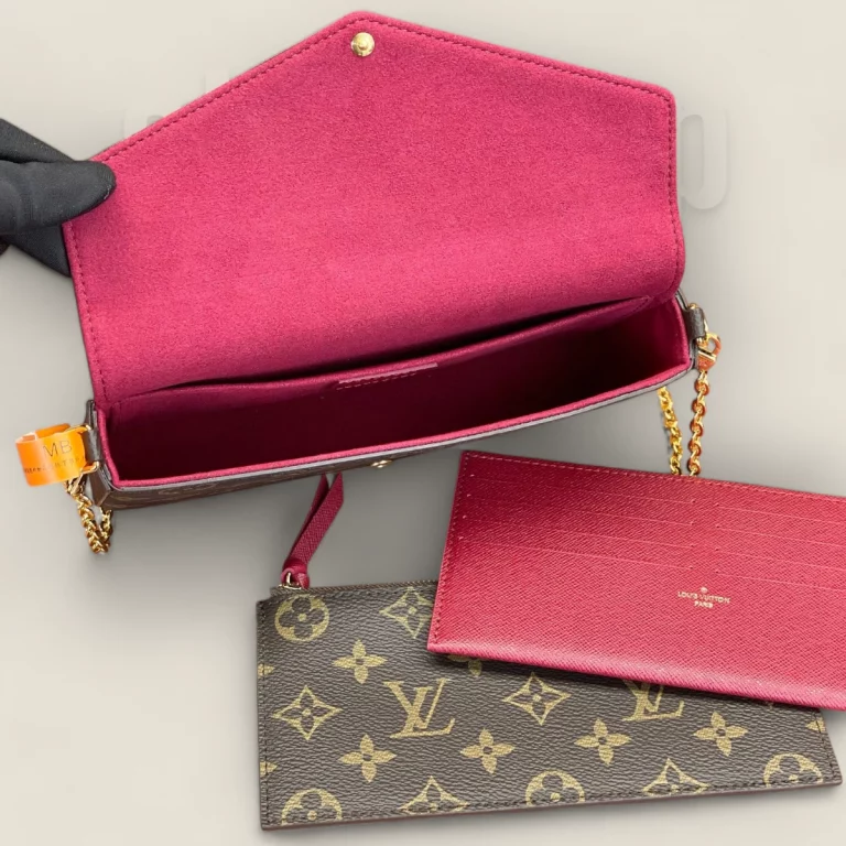 頂級原單品質LV Pochette Felicie系列M81896鏈條包 頂級原單品質LV
