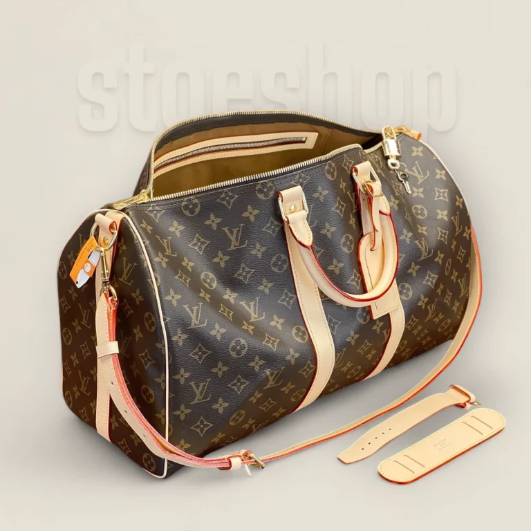 頂級原單LV KeepallBandouliere系列旅行袋M41418頂級品質 頂級原單LV