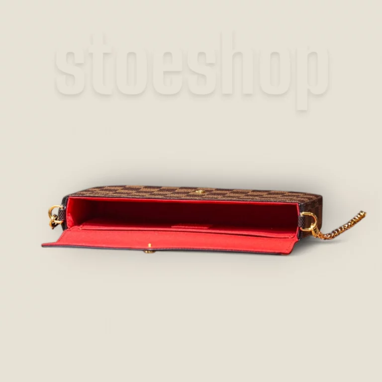 高仿LV Pochette Felicie系列M63032鏈條包，頂級原單品質 高仿LV