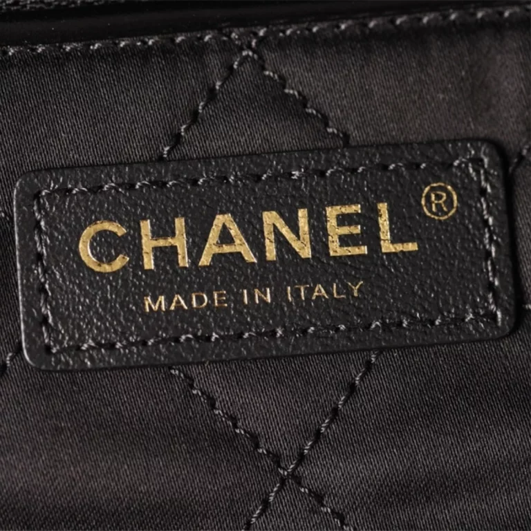 頂級原單Chanel垃圾袋2024早春新款黑色/金扣1:1復刻版
