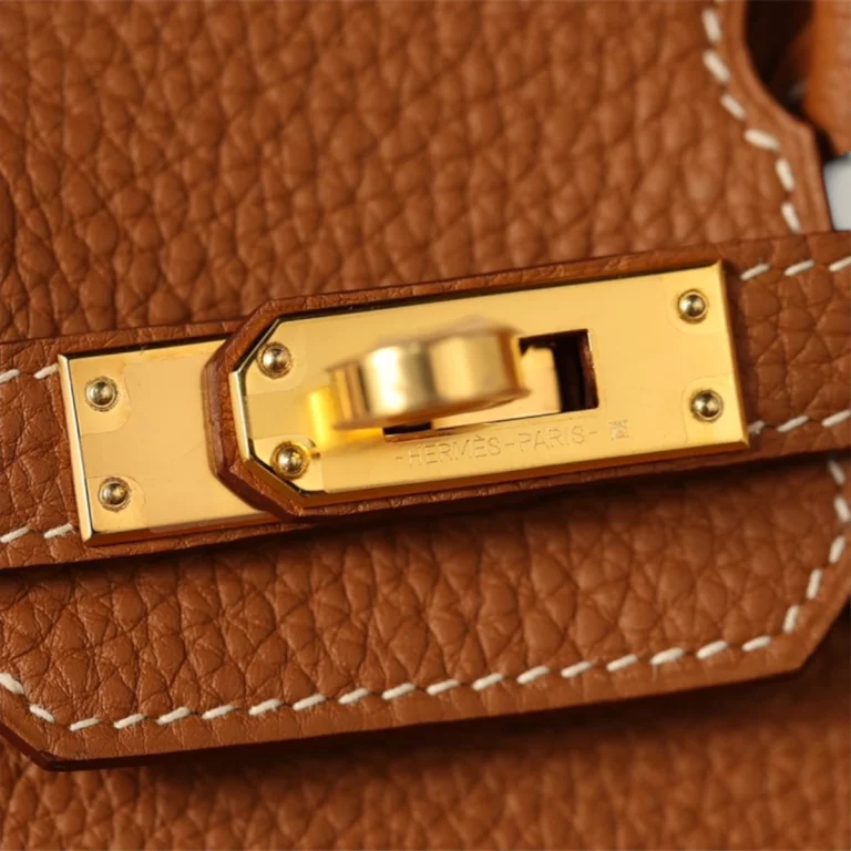 頂級高仿Hermes*Birkin25金棕色金扣全手工版本 Hermes