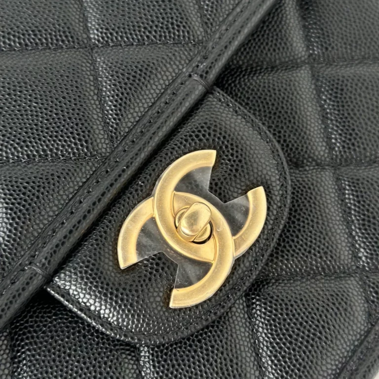 高仿Chanel雙肩包22K原廠牛皮黑金 19 高仿Chanel雙肩包22K原廠牛皮黑金