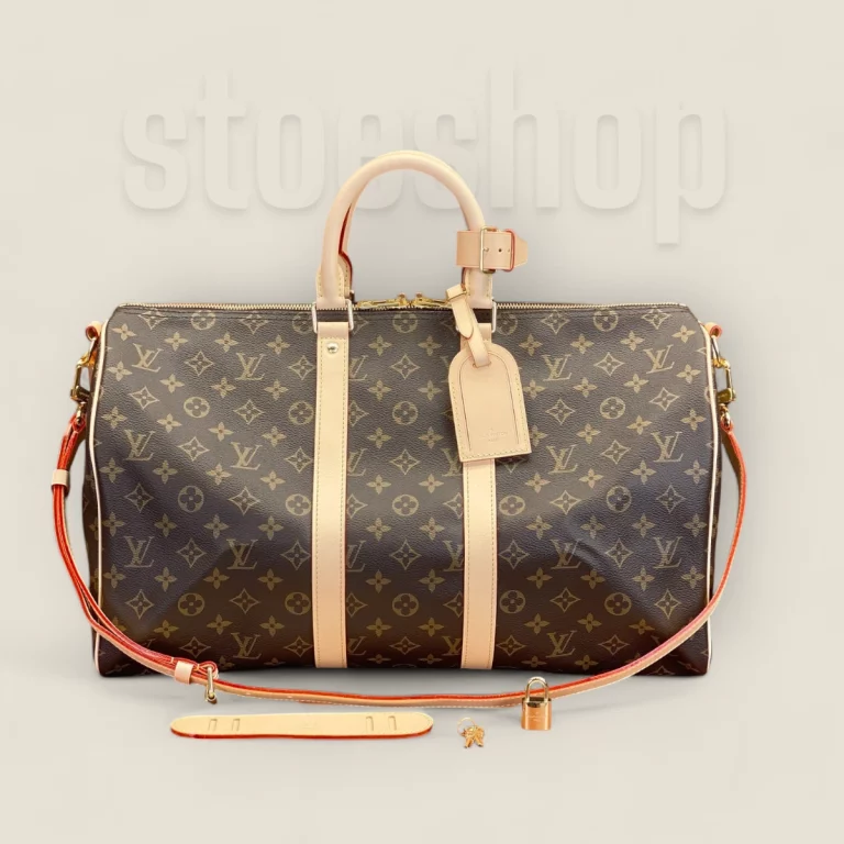 頂級原單LV KeepallBandouliere系列旅行袋M41418頂級品質
