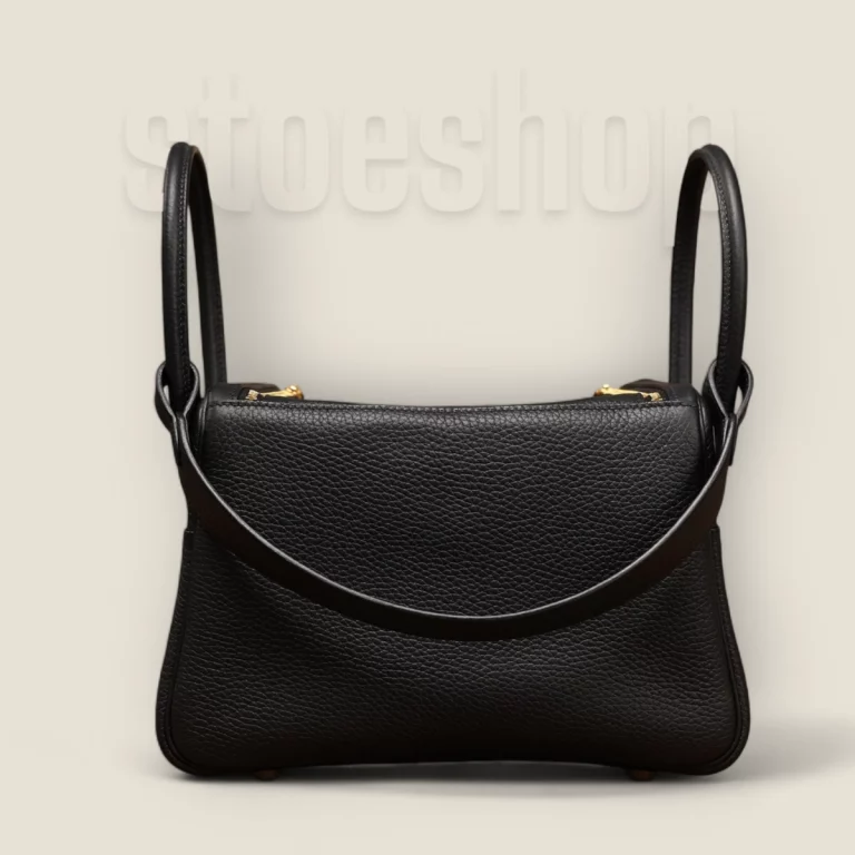 原單愛馬仕高仿Hermes*Lindy26黑色金扣 全手工版本