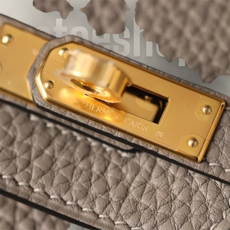 愛馬仕 Birkin 25 積雨雲灰金扣 全手工製作 高品質版 愛馬仕 Birkin 25