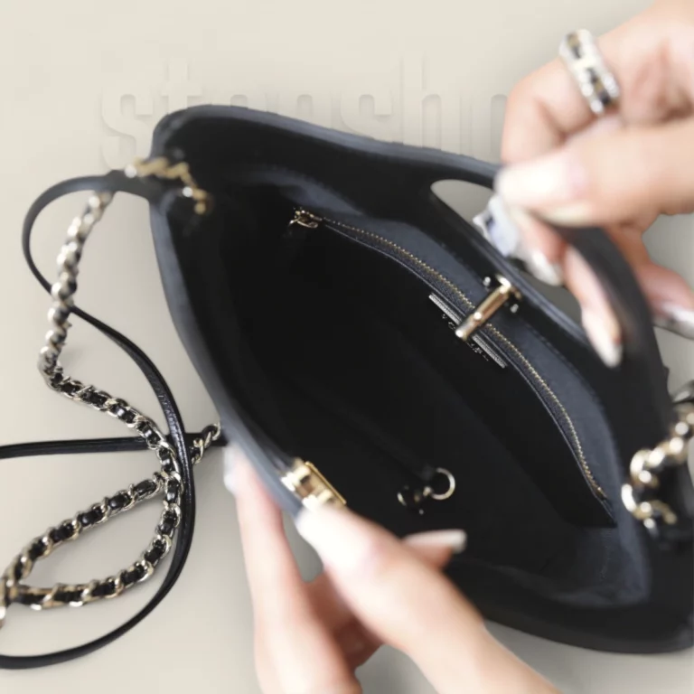頂級高仿Chanel購物袋小號奶奶灰 頂級高仿Chanel