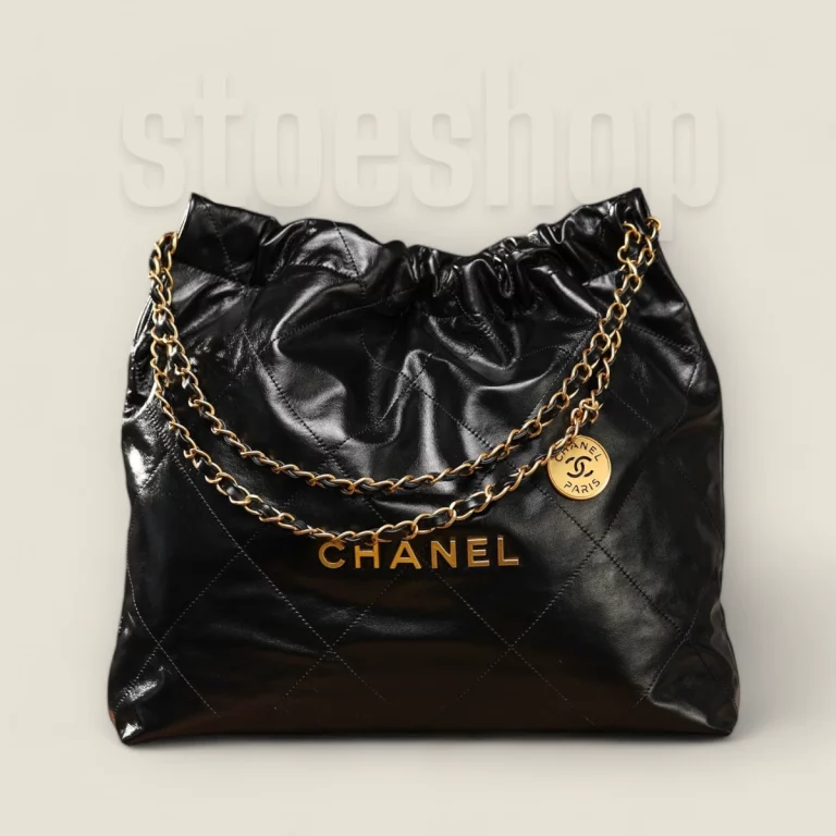 頂級高仿Chanel垃圾袋早春新款黑色/金扣M級復刻版 20 頂級高仿Chanel垃圾袋早春新款黑色/金扣M級復刻版