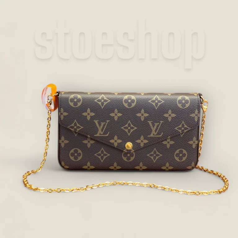 頂級原單品質LV Pochette Felicie系列M81896鏈條包