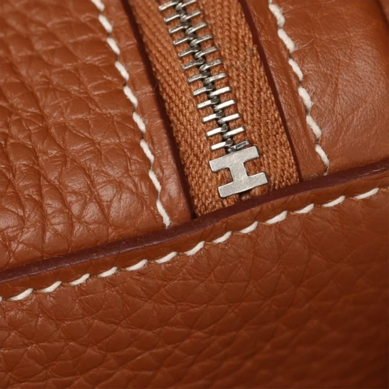高仿台灣愛馬仕Hermes*Lindy26金棕色銀扣全手工版本 26 高仿台灣愛馬仕Hermes*Lindy26金棕色銀扣全手工版本