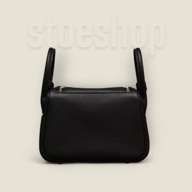 頂級高仿愛馬仕Hermes Lindy mini 19單肩包原廠皮革黑色銀扣 18 頂級高仿愛馬仕Hermes Lindy mini 19單肩包原廠皮革黑色銀扣