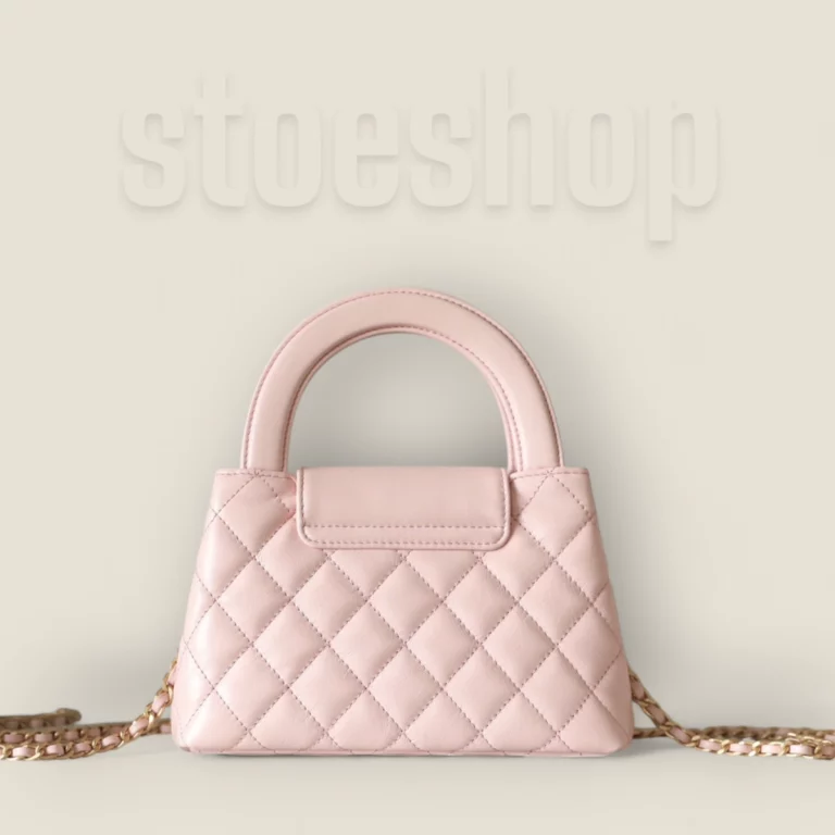 原單Chanel手提單肩包Kelly系列淡粉大號 原單Chanel