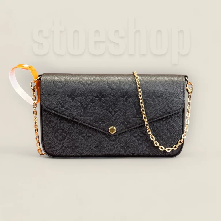 頂級LV Pochette Felicie系列M82477鏈條包，頂級精仿品質