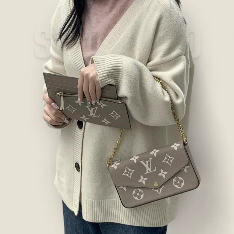 頂級原單高仿LV Pochette Felicie系列M82610鏈條包，精緻復刻品質 頂級原單高仿LV