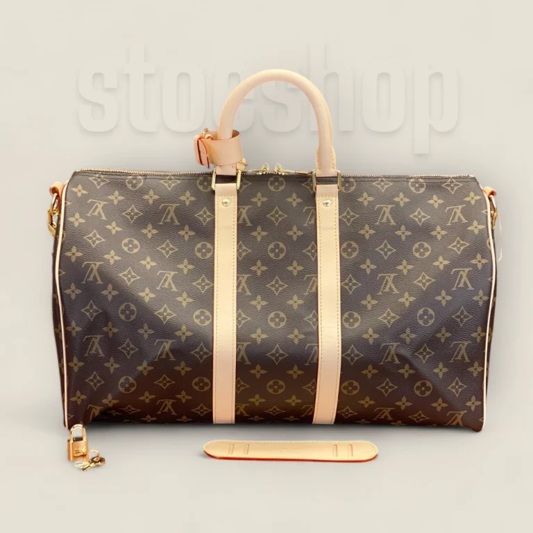 頂級原單LV KeepallBandouliere系列旅行袋M41418頂級品質 頂級原單LV