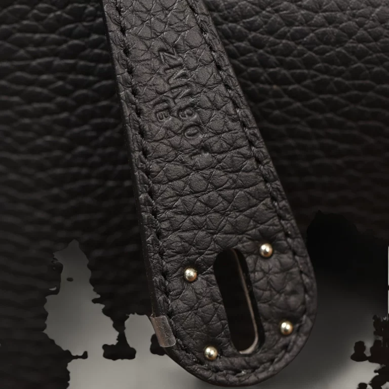 高仿頂級愛馬仕Hermes*Lindy26黑色銀扣全手工版本