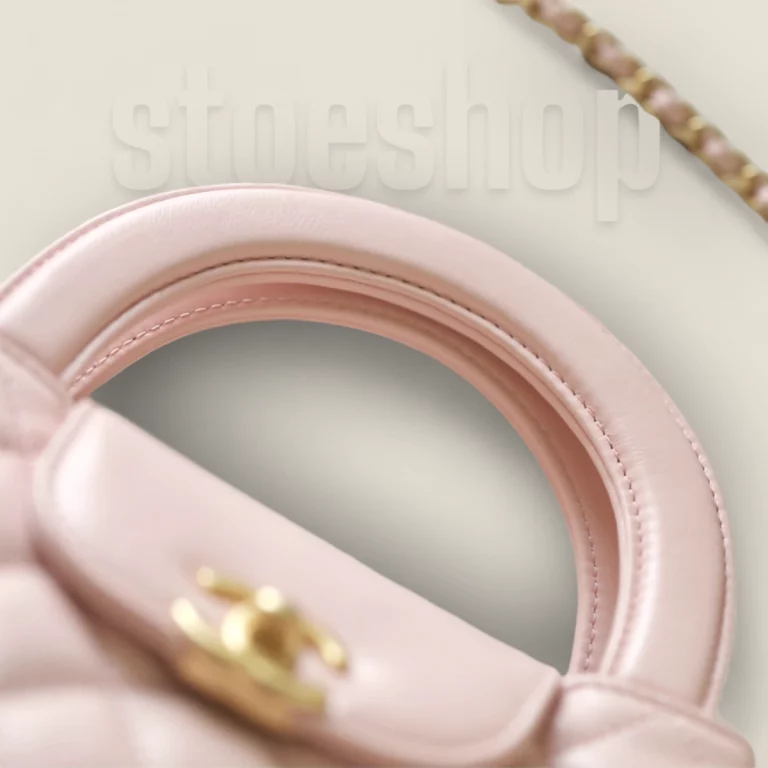 原單Chanel手提單肩包Kelly系列淡粉大號 原單Chanel