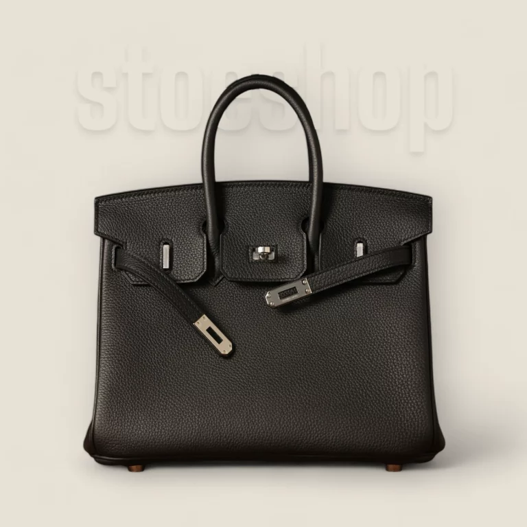 愛馬仕 Birkin 25 黑銀款 全手工製作 高品質版 st高仿