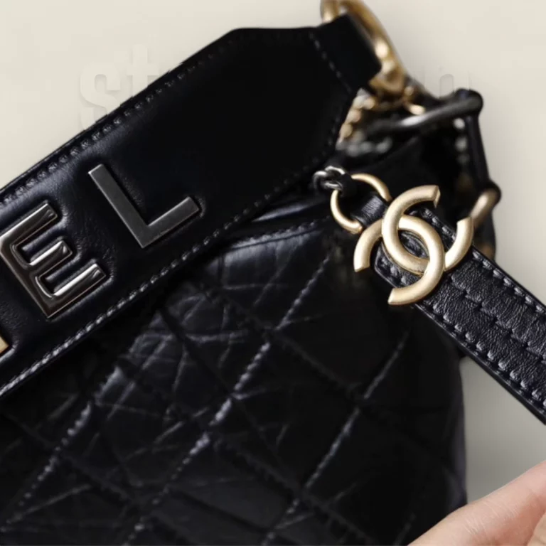 原單高仿Chanel流浪包黑色小號斜跨包 原單高仿Chanel