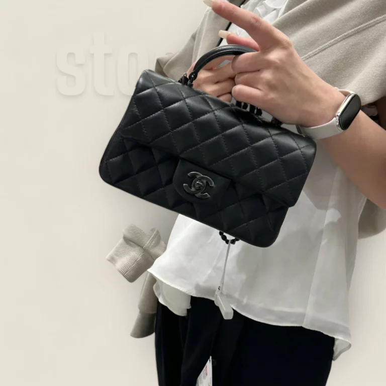 精品高仿香奈兒CF系列AS2431小羊皮手袋，經典再現
