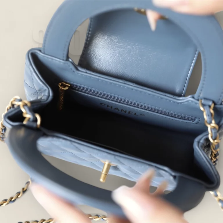 頂級原單Chanel手提包23K系列牛仔藍大號 15 頂級原單Chanel 頂級原單Chanel手提包23K系列牛仔藍大號 頂級原單Chanel