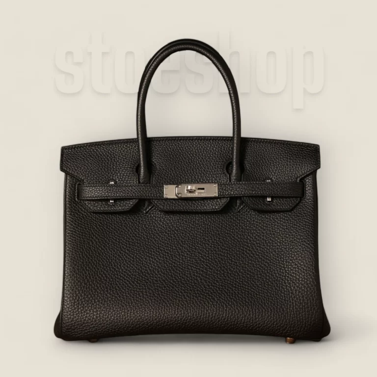 台灣愛馬仕 Birkin 30 黑色銀扣 - 全手工版本 台灣愛馬仕