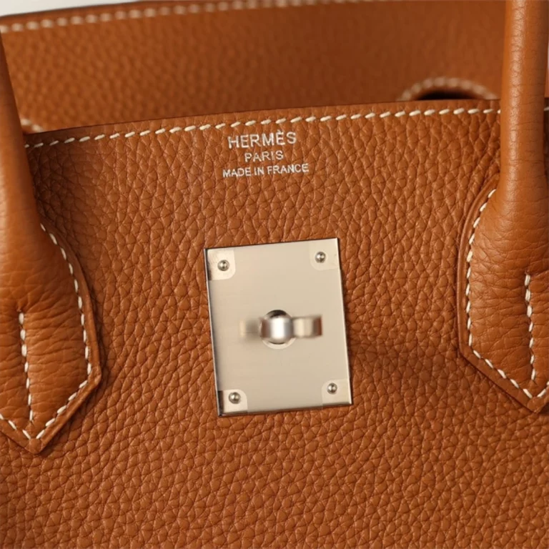 香港愛馬仕 Birkin 30 金棕色銀扣 - 全手工版本 香港愛馬仕