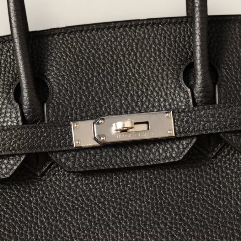 台灣愛馬仕 Birkin 30 黑色銀扣 - 全手工版本 台灣愛馬仕
