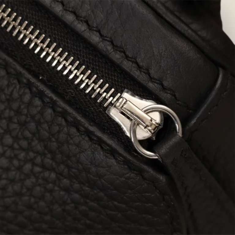 高仿頂級愛馬仕Hermes*Lindy26黑色銀扣全手工版本