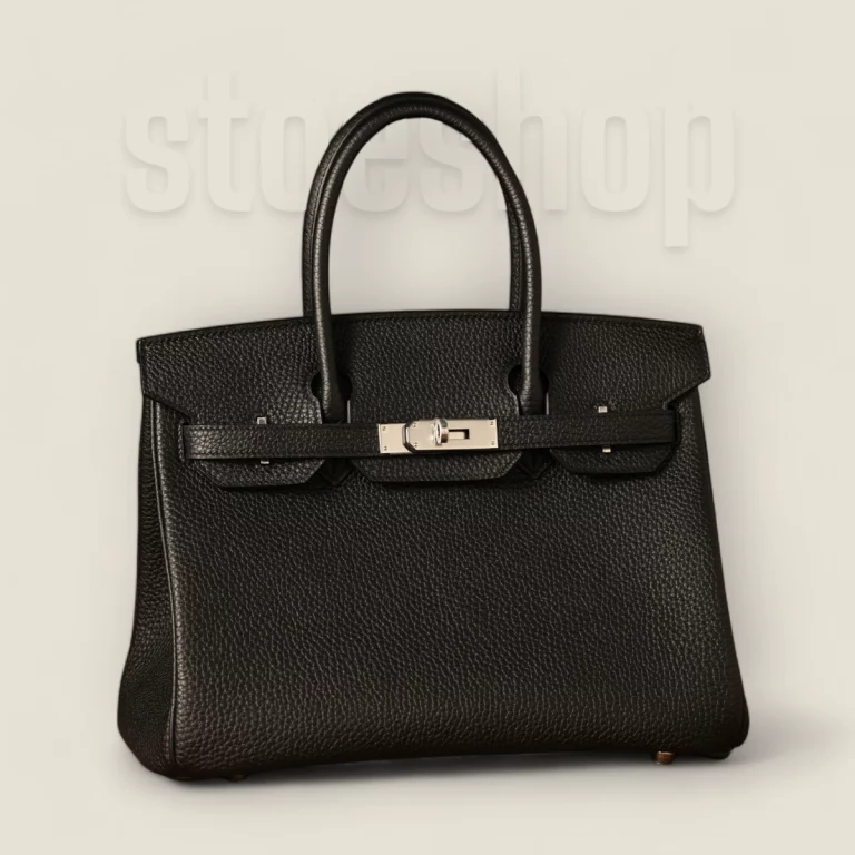 台灣愛馬仕 Birkin 30 黑色銀扣 - 全手工版本 台灣愛馬仕