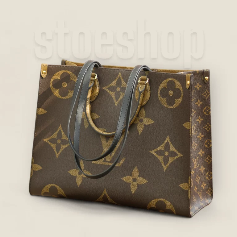 頂級精仿LV Onthego Tote系列 大號雙拼老花女包 - 獨家定製款 M45320