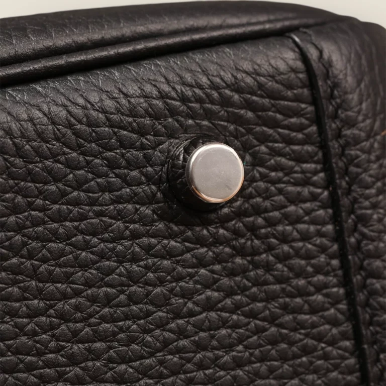 高仿頂級愛馬仕Hermes*Lindy26黑色銀扣全手工版本