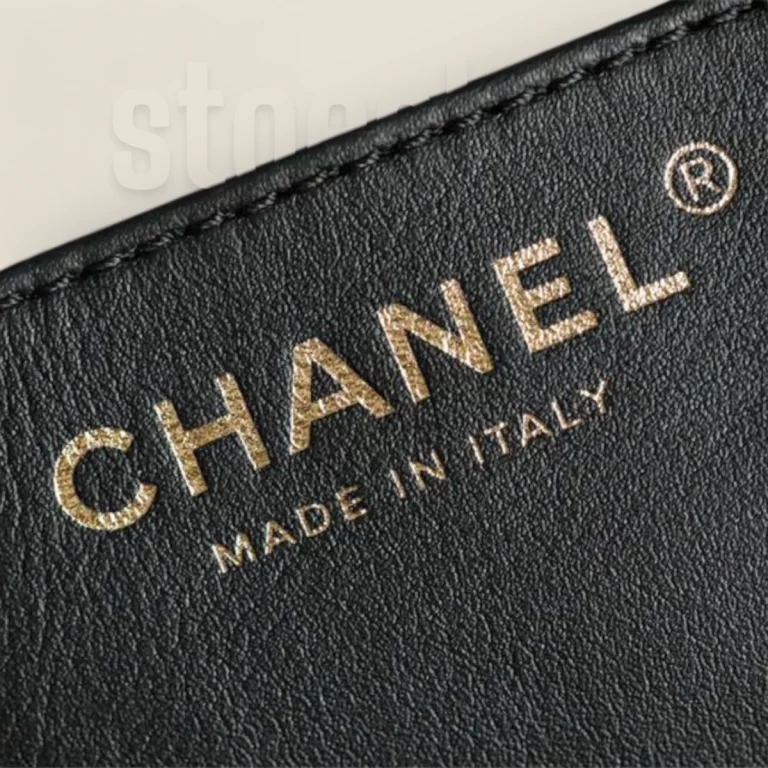 頂級精仿Chanel 23S春夏系列黑金Mini購物袋高仿精品